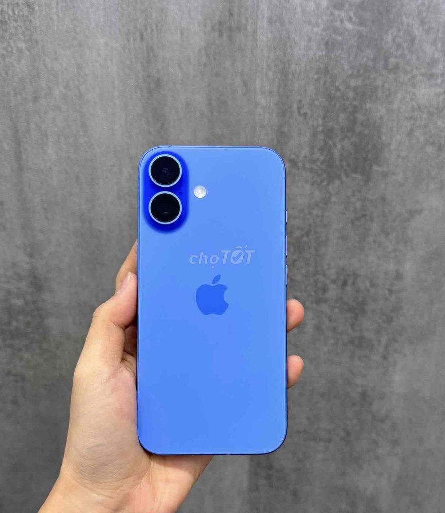 Apple iPhone 16 128GB Xanh 100% pin. Mua bán Điện thoại tại Quận Cẩm Lệ Đà Nẵng được đăng bởi HOÀNG SỸ APPLE hình 1