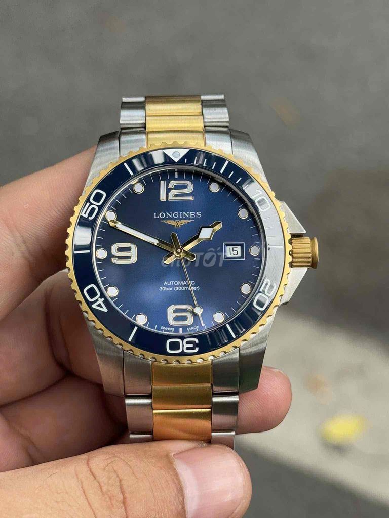 Longines Hydro Conquest L3.781.3.96.7 Demi Blue 41. Mua bán Đồng hồ tại Quận Hoàng Mai Hà Nội được đăng bởi Anh Tuấn hình 1