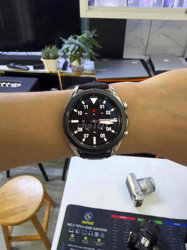 Samsung watch 3 41mm viền thép fullbox Size 41mm d. Mua bán Thiết bị đeo thông minh tại Thành phố Thủ Dầu Một Bình Dương được đăng bởi Ngọc Tây Tech hình 1