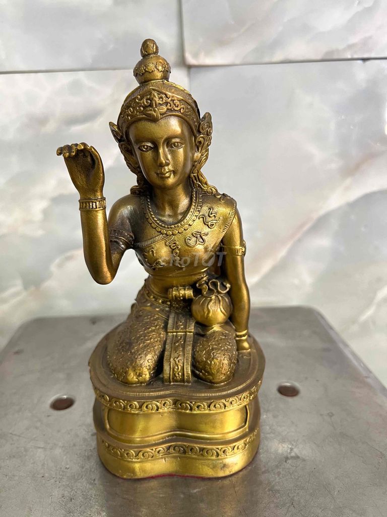 Tượng mẹ ngoắc cao 23 nặng 1,3kg bằng đồng đúc. Mua bán Đồ sưu tầm, đồ cổ tại Quận Phú Nhuận Tp Hồ Chí Minh được đăng bởi Khanh ly hình 1