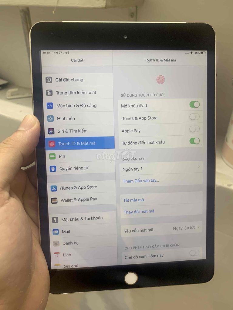 Apple iPad Mini 3 16GB Vàng. Mua bán Máy tính bảng tại Quận Phú Nhuận Tp Hồ Chí Minh được đăng bởi Bi Apple hình 1