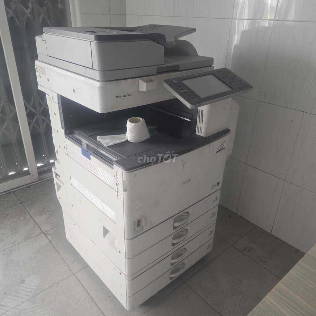 Thanh Lí hết 3 máy in văn phòng  Ricoh MP 5002 Ric. Mua bán Đồ dùng văn phòng tại Thị xã Phú Mỹ Bà Rịa - Vũng Tàu được đăng bởi Bảo Vũ hình 1