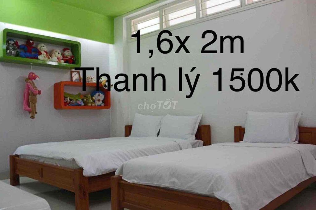 thanh lý giường 1,6x2m; quạt điều hoà,