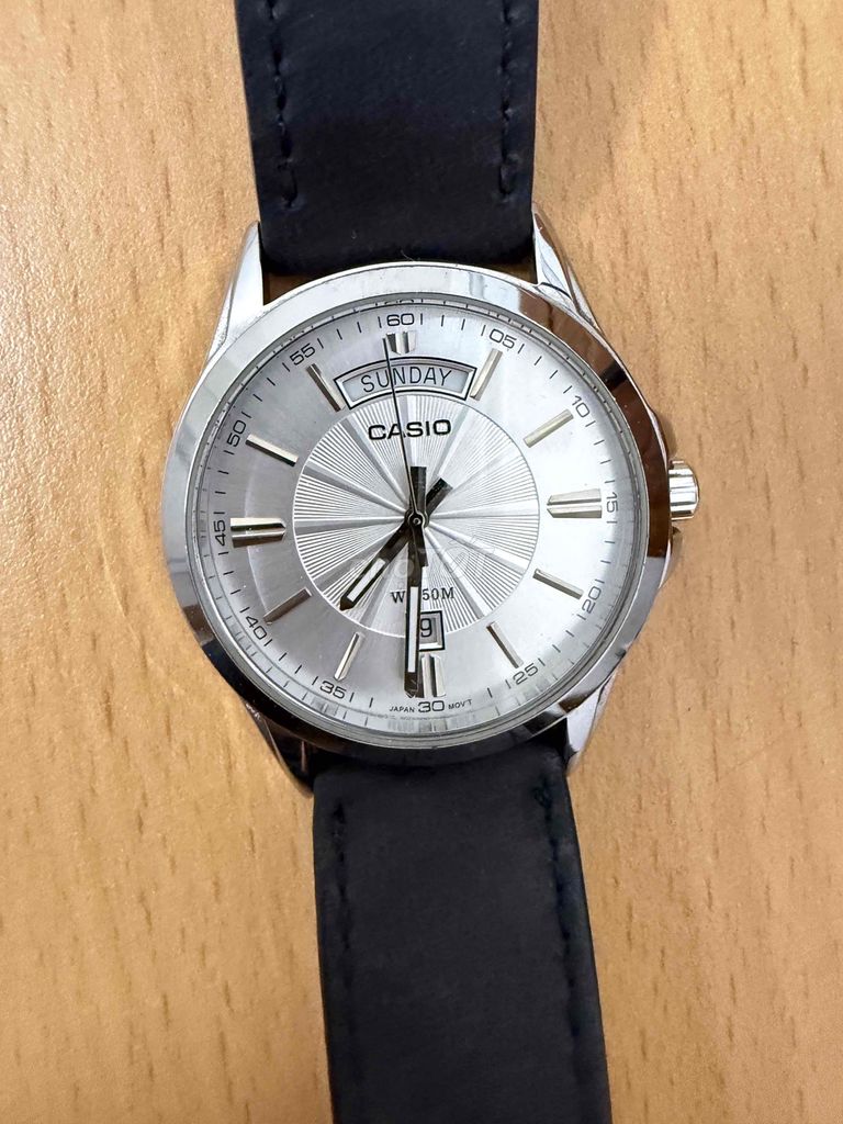 Casio MTP-1381 Nam Thép Không Gỉ size 40. Mua bán Đồng hồ tại Thành phố Biên Hòa Đồng Nai được đăng bởi Linh Tinh Biên Hoà hình 1