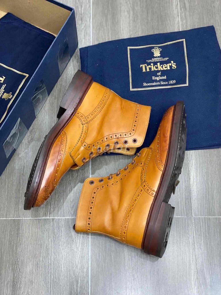 Tricker’s Boots Like New Size 7.5UK. Mua bán Giày dép tại Thành phố Ninh Bình Ninh Bình được đăng bởi Bùi Tuấn Nghĩa hình 1
