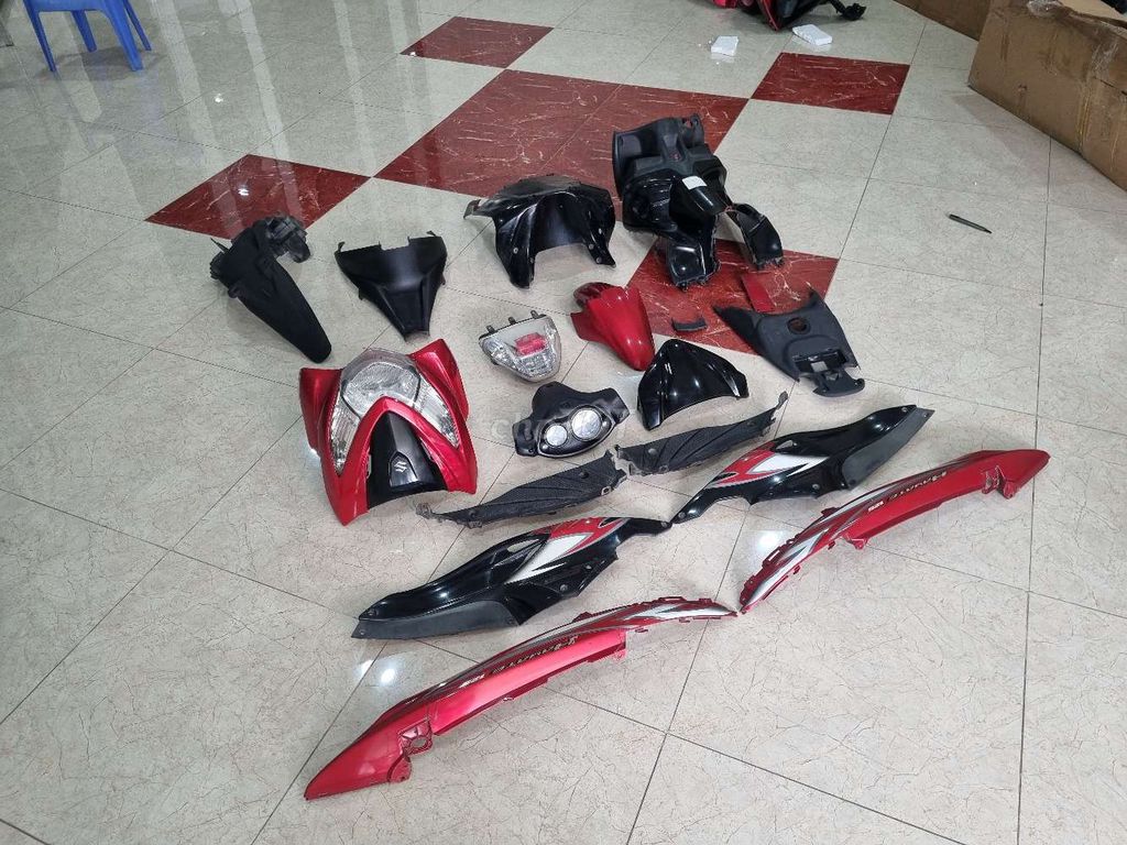 Full dàn áo Hayate sc tặng đèn và đồng hồ. Mua bán Phụ tùng xe tại Huyện Nhơn Trạch Đồng Nai được đăng bởi Vlap Fam hình 4