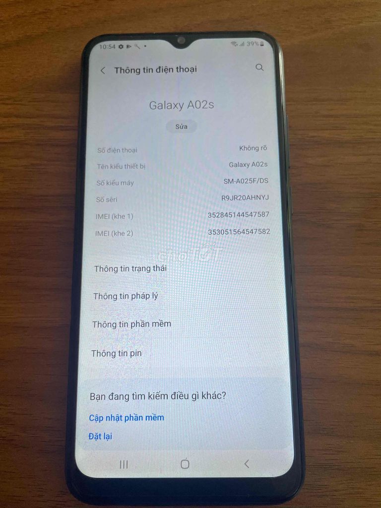 Samsung Galaxy A02s Đen. Mua bán Điện thoại tại Quận Bình Thạnh Tp Hồ Chí Minh được đăng bởi Thanh Lí Giá Tốt hình 1
