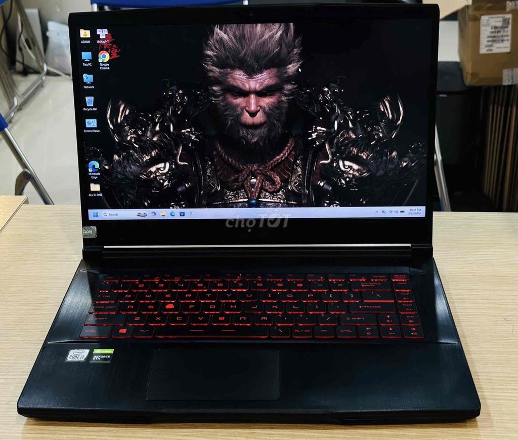 MSI GF63 I7-10750H 15.6 inch 16GB/512GB. Mua bán Laptop tại Quận Đống Đa Hà Nội được đăng bởi Bảo Táo Store hình 1