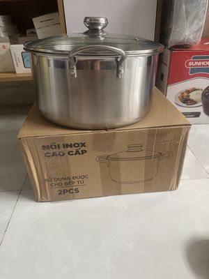 Nồi luộc gà inox rộng 30cm. Mua bán Dụng cụ nhà bếp tại Quận Bình Tân Tp Hồ Chí Minh được đăng bởi Nguyễn Kim Xuyến