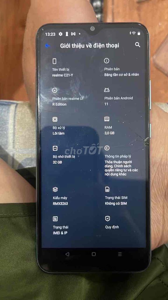Realme C21-Y 32GB. Mua bán Điện thoại tại Huyện Hoài Đức Hà Nội được đăng bởi phan tuan hình 1
