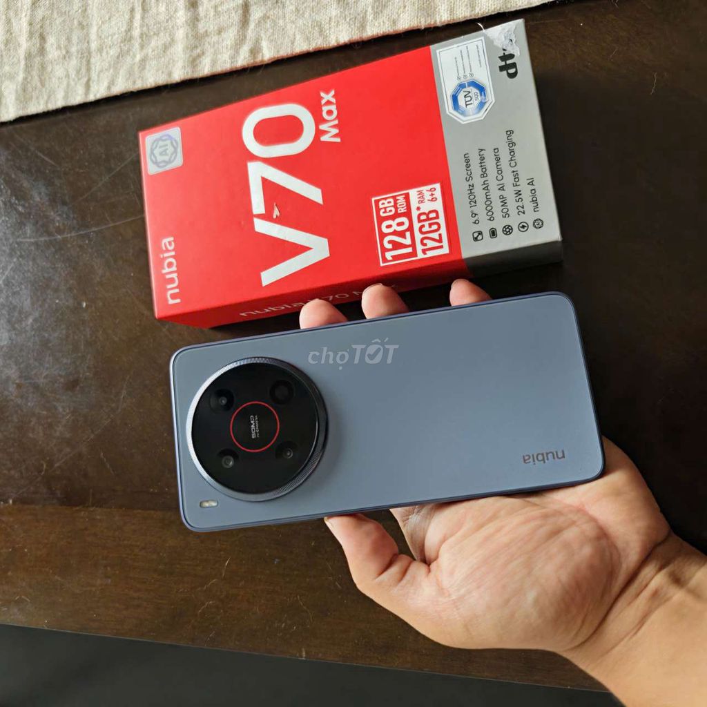 Nubia V70 Max 128GB Xám Đã sử dụng. Mua bán Điện thoại tại Quận Nam Từ Liêm Hà Nội được đăng bởi Đình Đình hình 1