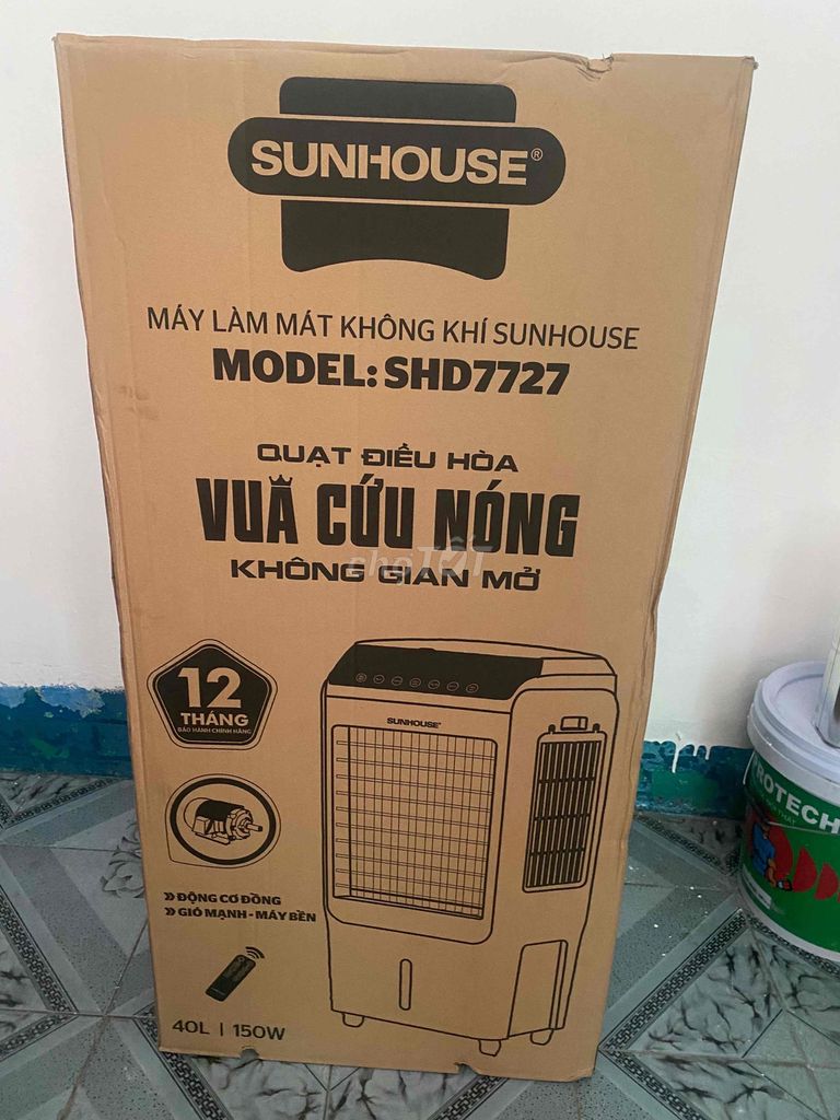 QUẠT ĐIỀU HOÀ SUNHOUSE MỚI