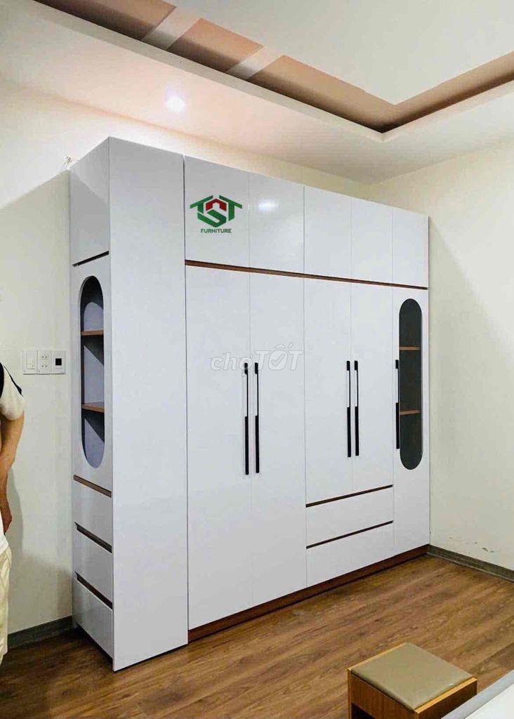 Combo phòng ngủ Chinhuei plus Nhựa Đài Loan Trắng,. Mua bán Tủ, kệ gia đình tại Quận Thanh Khê Đà Nẵng được đăng bởi Xưởng sx nội thất nhựa ĐL và gỗ cn TST số 1 tại ĐN hình 1