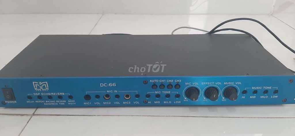 YU SHENG AUDIO DC-66 Xanh đen. Mua bán Tivi, Âm thanh tại Quận 3 Tp Hồ Chí Minh được đăng bởi Huỳnh Gia Phước hình 1