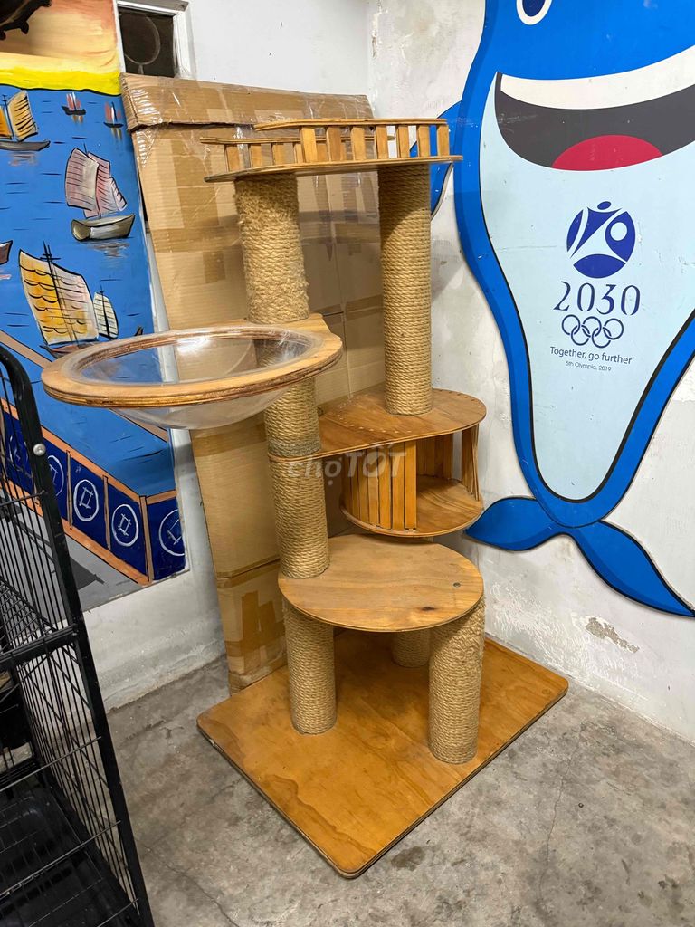 Tháp Giải Trí / Sân Chơi cho Mèo. Mua bán Mèo tại Quận 7 Tp Hồ Chí Minh được đăng bởi Dương Hoan Triết hình 1