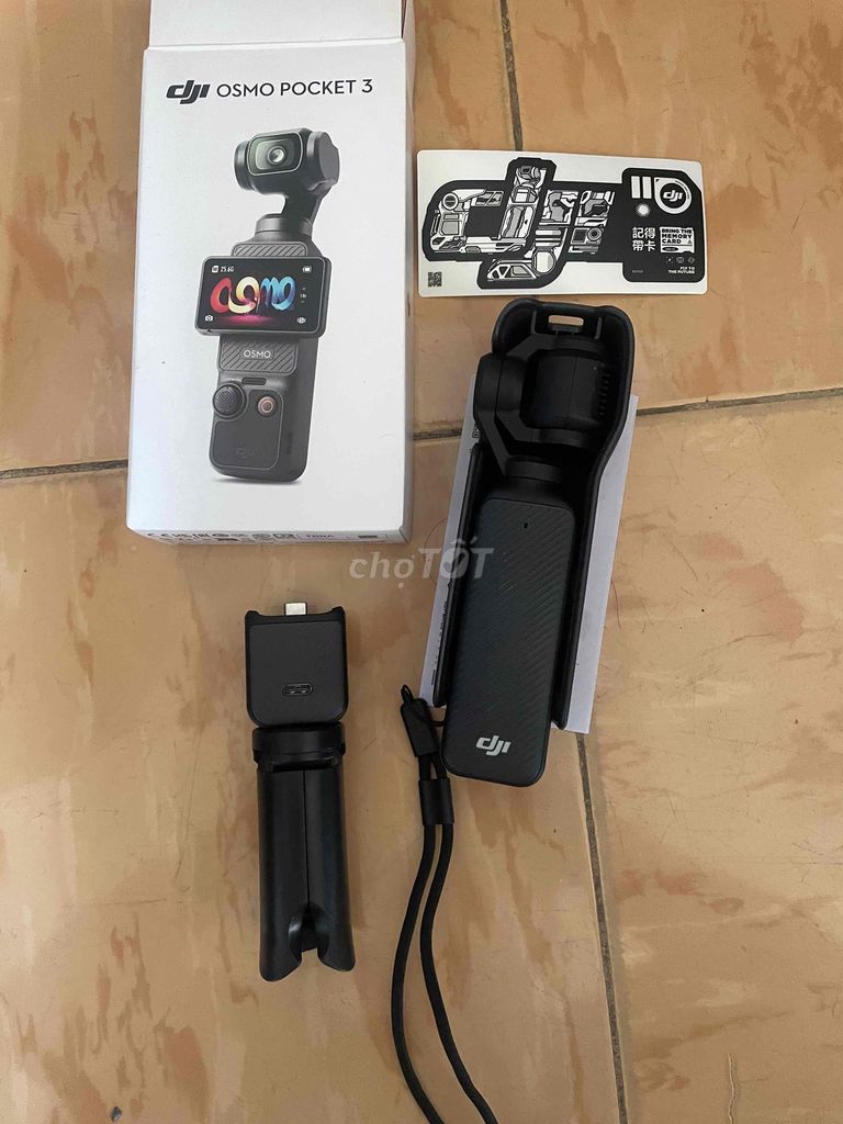 Máy quay phim DJI Osmo Pocket 3 Đen Mới. Mua bán Máy ảnh, Máy quay tại Thành phố Thủ Dầu Một Bình Dương được đăng bởi Khánh hình 1