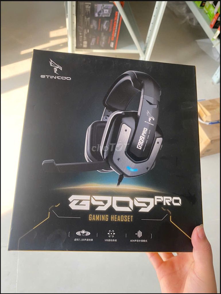 Tai nghe SOMIC G909 PRO Đen. Mua bán Tivi, Âm thanh tại Quận Hà Đông Hà Nội được đăng bởi Phan Nguyệt hình 1