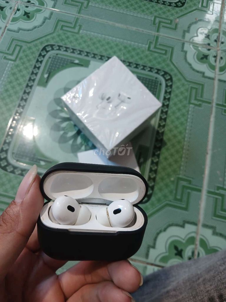 Tai nghe Bluetooth Apple AirPods Pro Trắng Mới. Mua bán Tivi, Âm thanh tại Thành phố Dĩ An Bình Dương được đăng bởi Văn Hiệp Plus hình 1