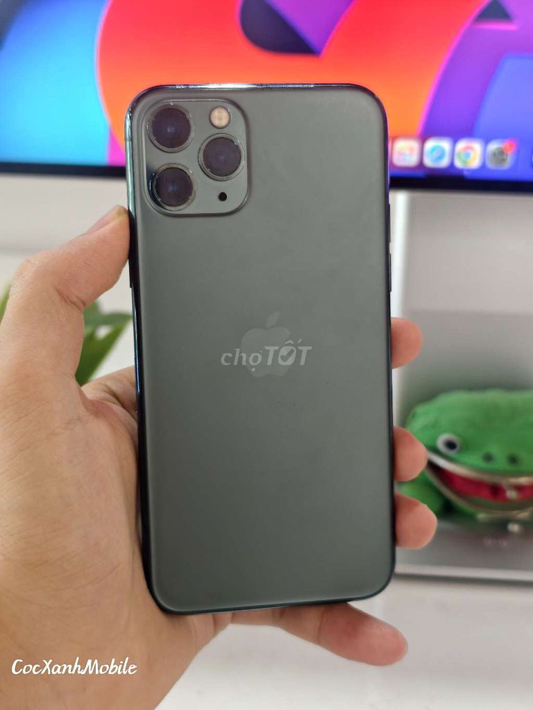  iPhone 11 Pro 64GB Xám Quốc tế màn zin, main zin. Mua bán Điện thoại tại Quận Liên Chiểu Đà Nẵng được đăng bởi Minh Hiệp CócXanhMobile hình 1