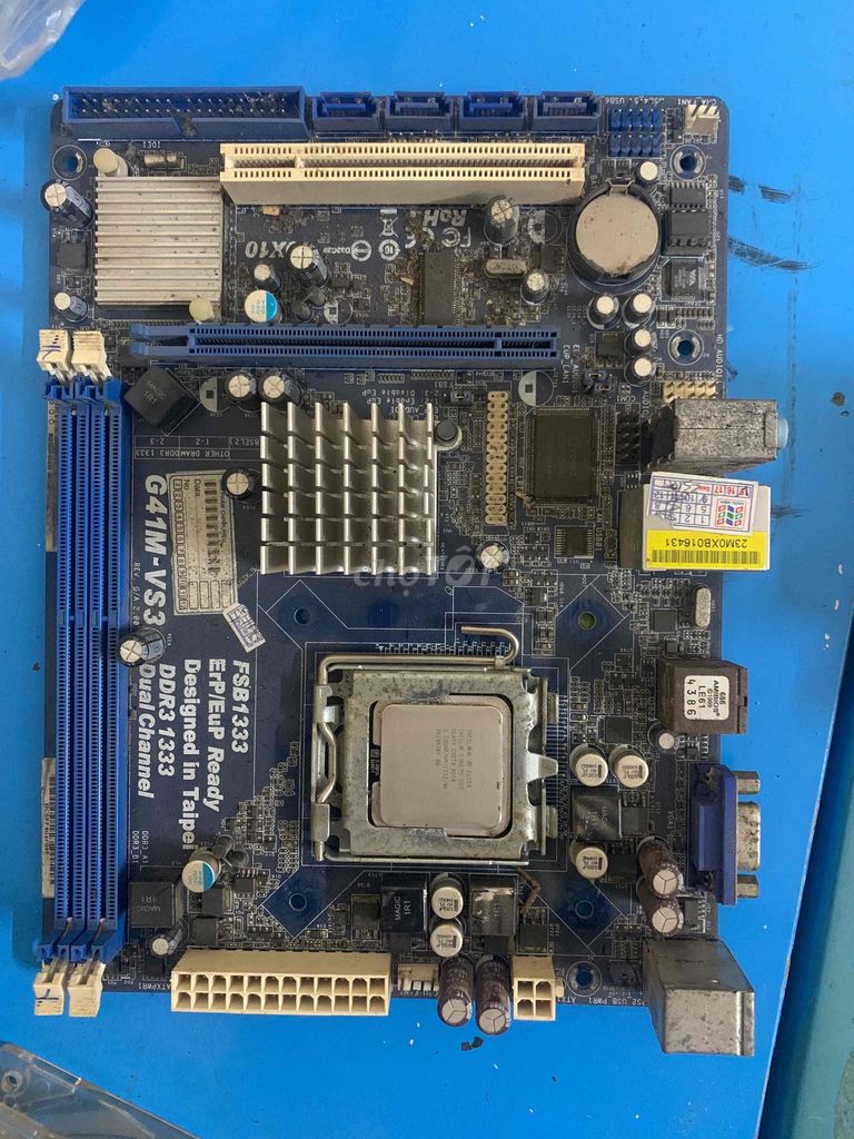 Bo mạch chủ ASRock G41M-VS3 hoạt động tốt. Mua bán Linh kiện (RAM, Card...) tại Thị xã Sơn Tây Hà Nội được đăng bởi Duc Minh hình 1