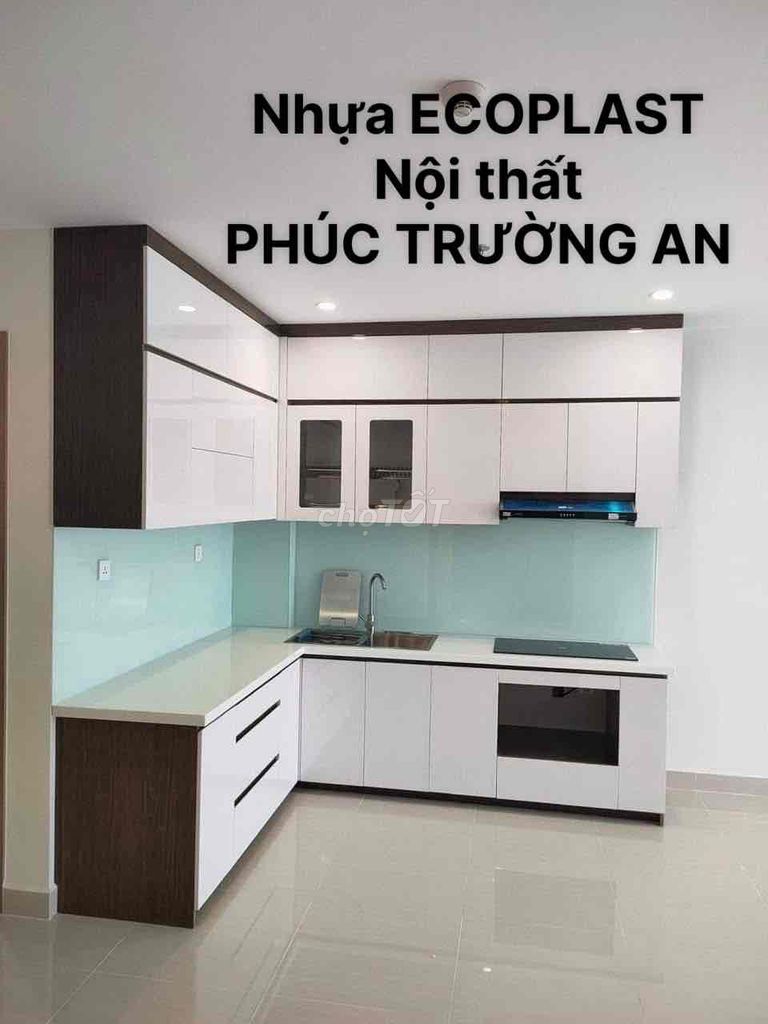 Tủ bếp Nhựa Ecoplast Phúc Trường An. Mua bán Tủ, kệ gia đình tại Quận 7 Tp Hồ Chí Minh được đăng bởi Nội Thất Gia Đình hình 1