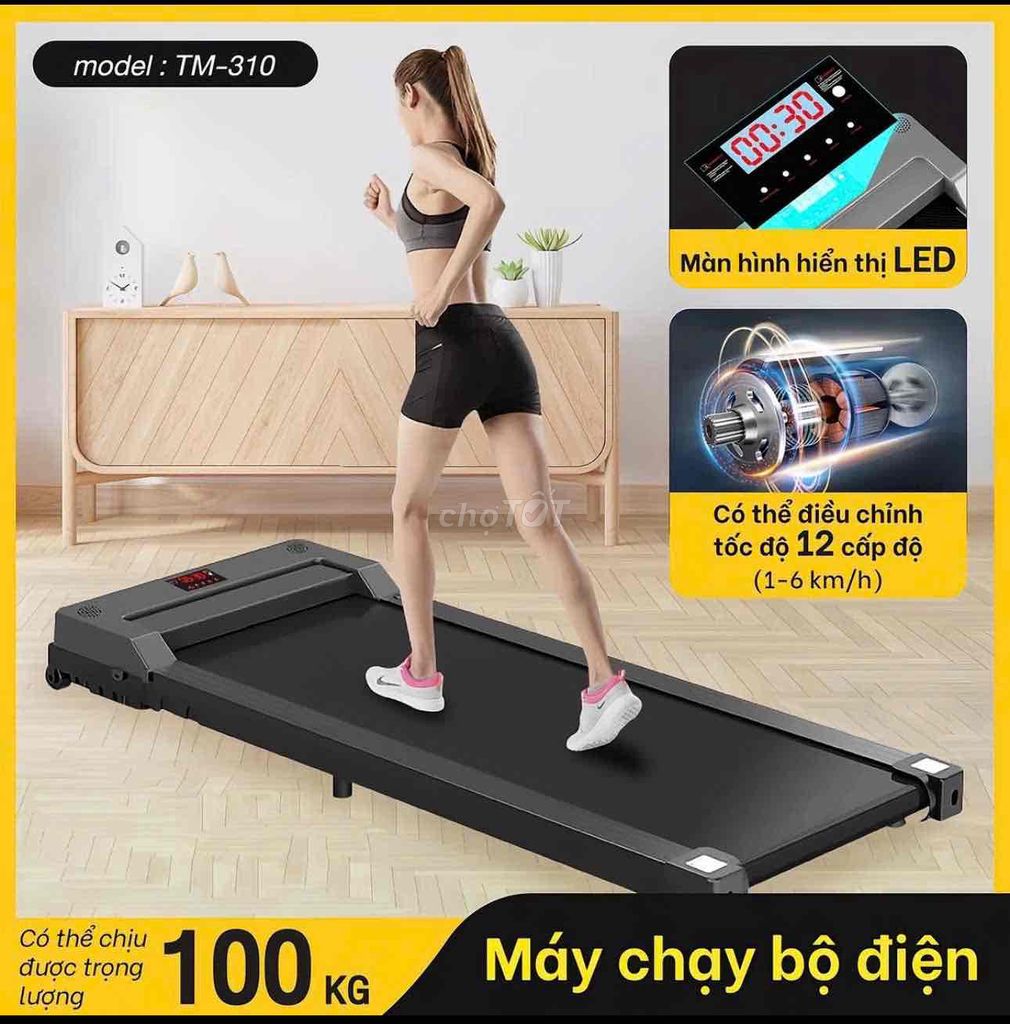 Máy chạy bộ điện TM-310 Đen. Mua bán Đồ thể thao, Dã ngoại tại Quận 11 Tp Hồ Chí Minh được đăng bởi Hiếu hình 1