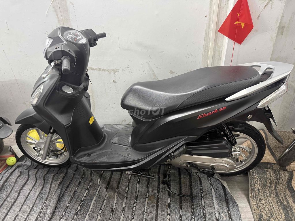 SYM Shark 50cc 2026 черный матовый 396 км