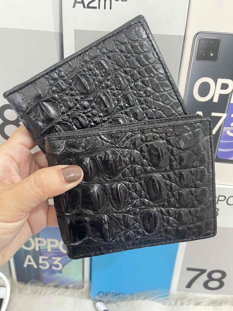 Ví nam da cá sấu  ( thanh lý  💯 mới). Mua bán Túi xách tại Thành phố Bến Tre Bến Tre được đăng bởi CỬA HÀNG THANH LÝ GIÁ RẺ hình 1