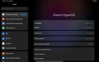 Cần bán Xiaomi pad 6(6-128) đã up Rom Tiếng Việt. Mua bán Máy tính bảng tại Quận Nam Từ Liêm Hà Nội được đăng bởi Đỗ Phong