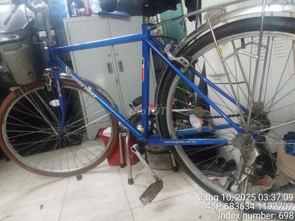 Xe đạp thống nhất mới mua cần bán lại. Mua bán Xe đạp tại Quận 3 Tp Hồ Chí Minh được đăng bởi Võ Văn Hùng hình 3