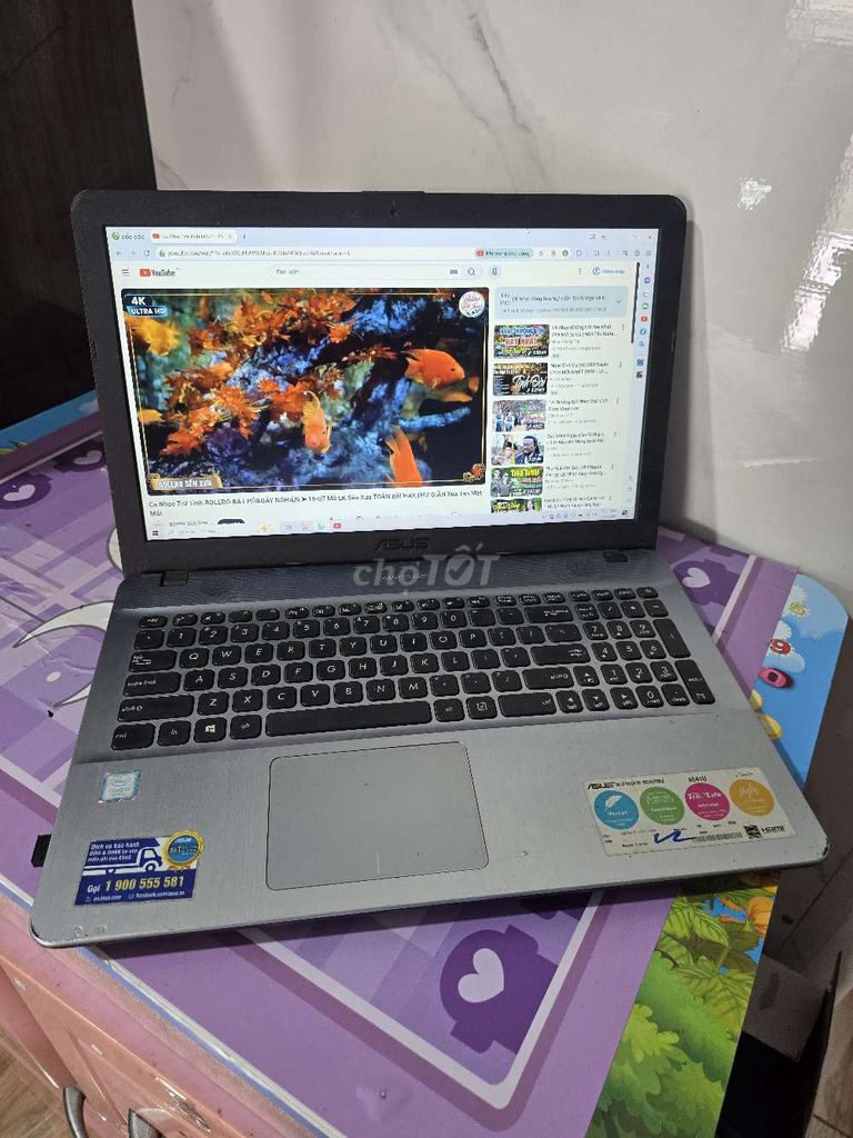 Asus X541UAK i3-7100U/8G/HDD 500G/14" FHD zin đẹp. Mua bán Laptop tại Quận 12 Tp Hồ Chí Minh được đăng bởi Cầm Đồ Thanh Lý hình 1