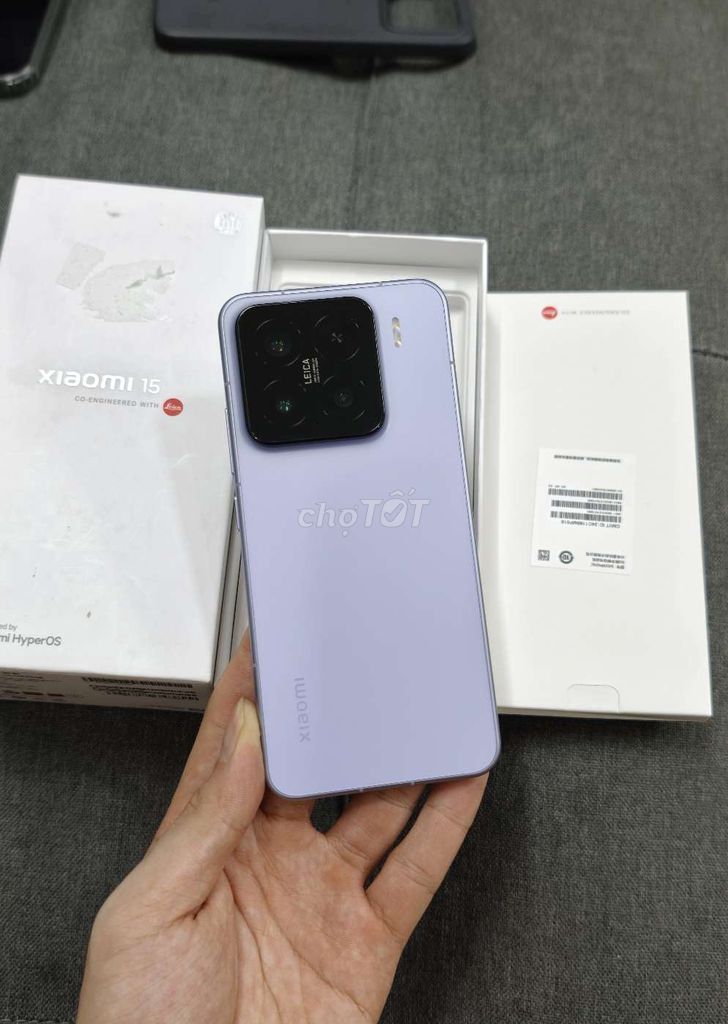 Xiaomi 15 12/256Gb Fullbox Đẹp Keng, Rom QTế.. Mua bán Điện thoại tại Quận Tân Bình Tp Hồ Chí Minh được đăng bởi Kiên Android Shop hình 1