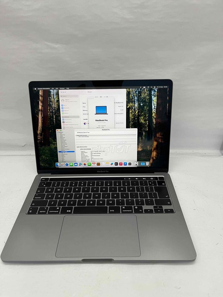 MacBook Pro M1 Ram 8GB Ssd 256GB. Mua bán Laptop tại Quận Sơn Trà Đà Nẵng được đăng bởi BƠ BƯ Macbook Cũ hình 1