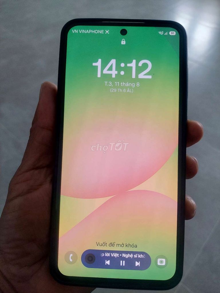 Samsung A56 Xanh ngọc bích 98% mới. Mua bán Điện thoại tại Huyện Thạnh Hóa Long An được đăng bởi Nguyễn Ngọc Tuấn  hình 1