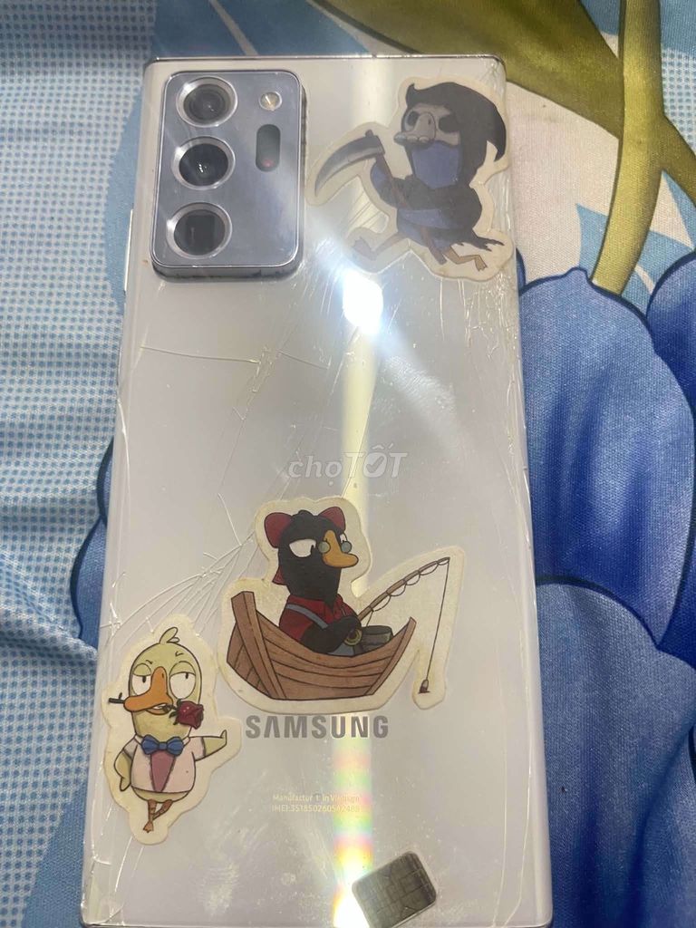 Samsung Note 20 Ultra Trắng Sọc xanh màn hình. Mua bán Điện thoại tại Thành phố Đà Lạt Lâm Đồng được đăng bởi Nguyễn Văn Dũng hình 1