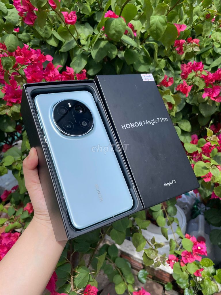 Honor Magic 7 Pro Xanh 12.512Gb Quốc tế. Mua bán Điện thoại tại Quận Tân Bình Tp Hồ Chí Minh được đăng bởi Đăng Khoa Store hình 1
