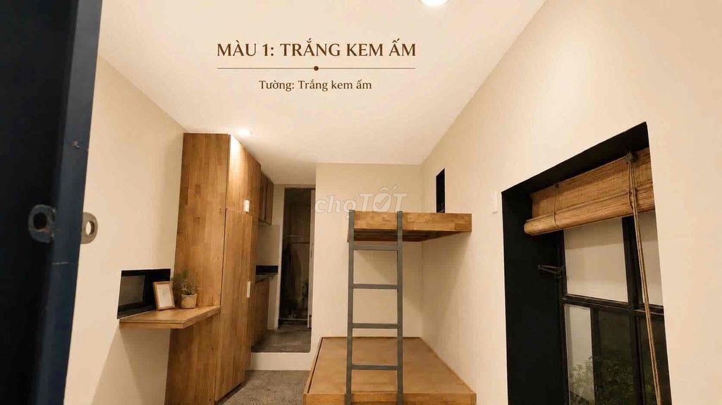cho thuê studio gần full nội thất đẹp