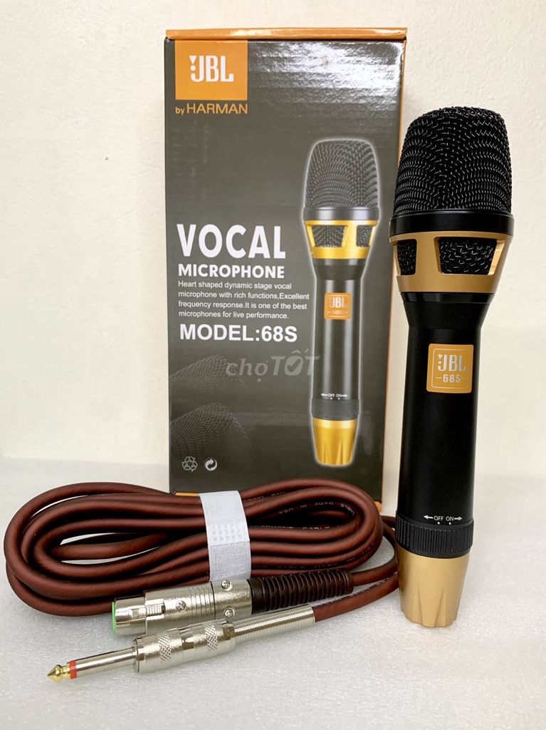 Mic Có Dây JB S68 Hút Giọng Tốt,Hát Nhẹ. Mua bán Tivi, Âm thanh tại Quận Hà Đông Hà Nội được đăng bởi TQ AUDIO hình 1