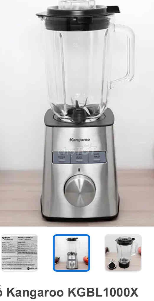 Máy xay sinh tố Kangaroo KGBL1000X Bạc Mới. Mua bán Bếp, lò, đồ điện nhà bếp tại Huyện Vũ Thư Thái Bình được đăng bởi Mr bao hình 1