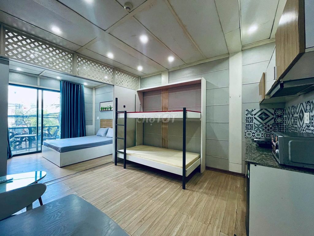 Phòng trọ 45m2 Phan Tôn Mỹ An, sát biển, giá 7.9tr