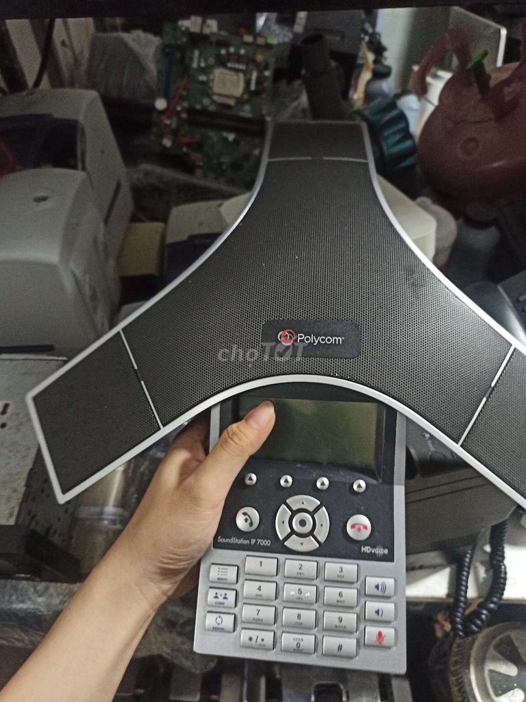 Thiết bị hội nghị polycom văn phòng cho thợ