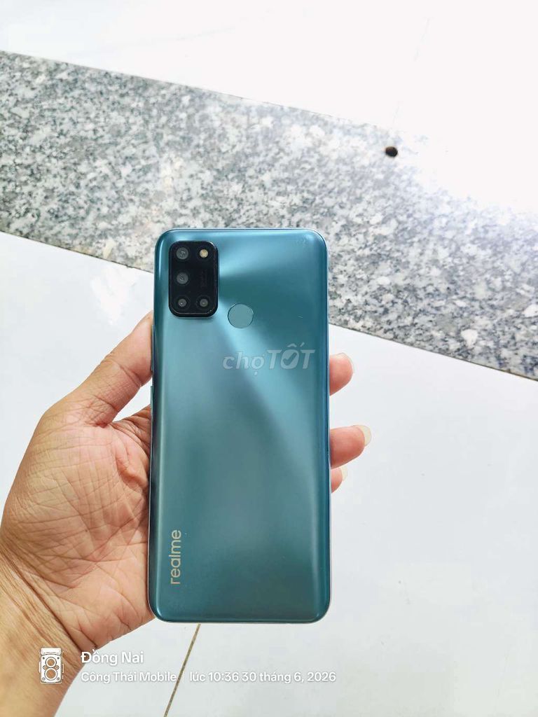 Realme C17 6GB/128GB Xanh. Mua bán Điện thoại tại Huyện Vĩnh Cửu Đồng Nai được đăng bởi thái  hình 1