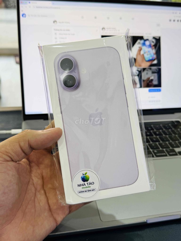 iPhone 17 Lavender, Newseal, chính hãng VN/A. Mua bán Điện thoại tại Thành phố Buôn Ma Thuột Đắk Lắk được đăng bởi NHÀ TÁO BMT hình 1