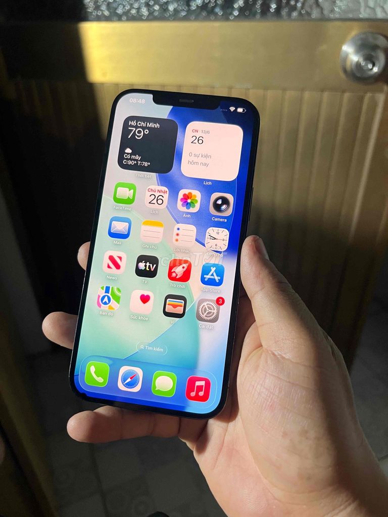 Apple iPhone 12 Pro Max 128GB Xanh. Mua bán Điện thoại tại Huyện Châu Thành Tiền Giang được đăng bởi Mua bán dt  hình 1