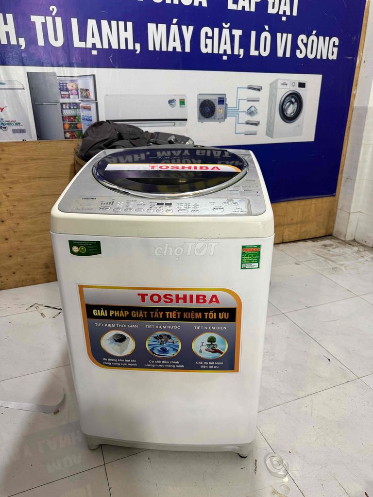 MÁY GIẶT TOSHIBA 14KG INVERTER-CHẠY ÊM. Mua bán Máy giặt tại Thành phố Thủ Đức Tp Hồ Chí Minh được đăng bởi Mii Mii hình 1