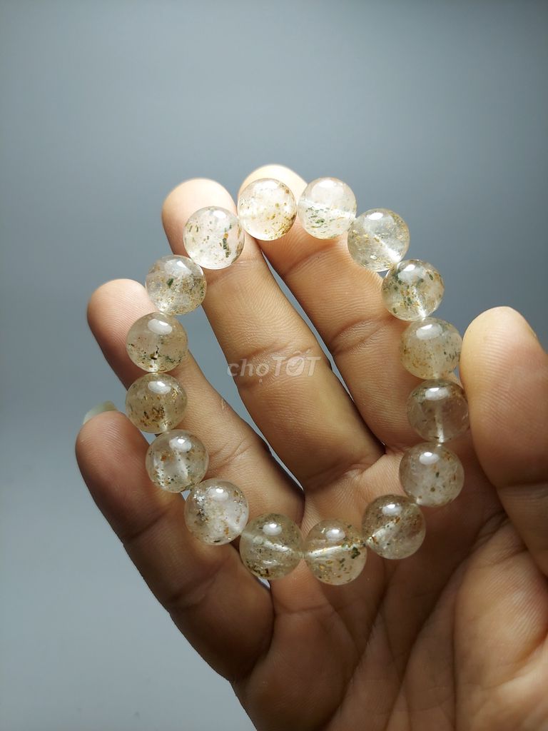 Vòng tay đá thạch anh biến thể 12,8li. Mua bán Đồ sưu tầm, đồ cổ tại Huyện Vĩnh Cửu Đồng Nai được đăng bởi Mê Ngọc hình 1