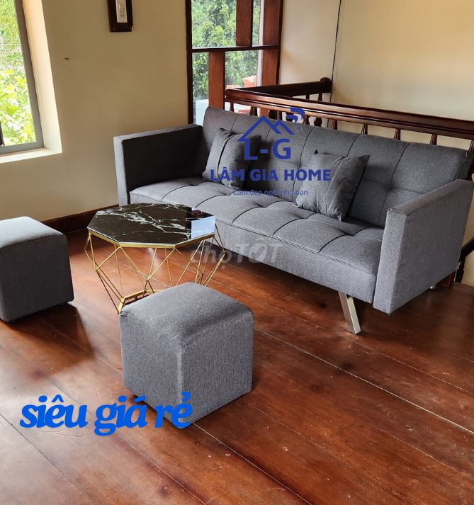 Sofa bed có tay thông minh đa năng+Sofa Bed  1m9