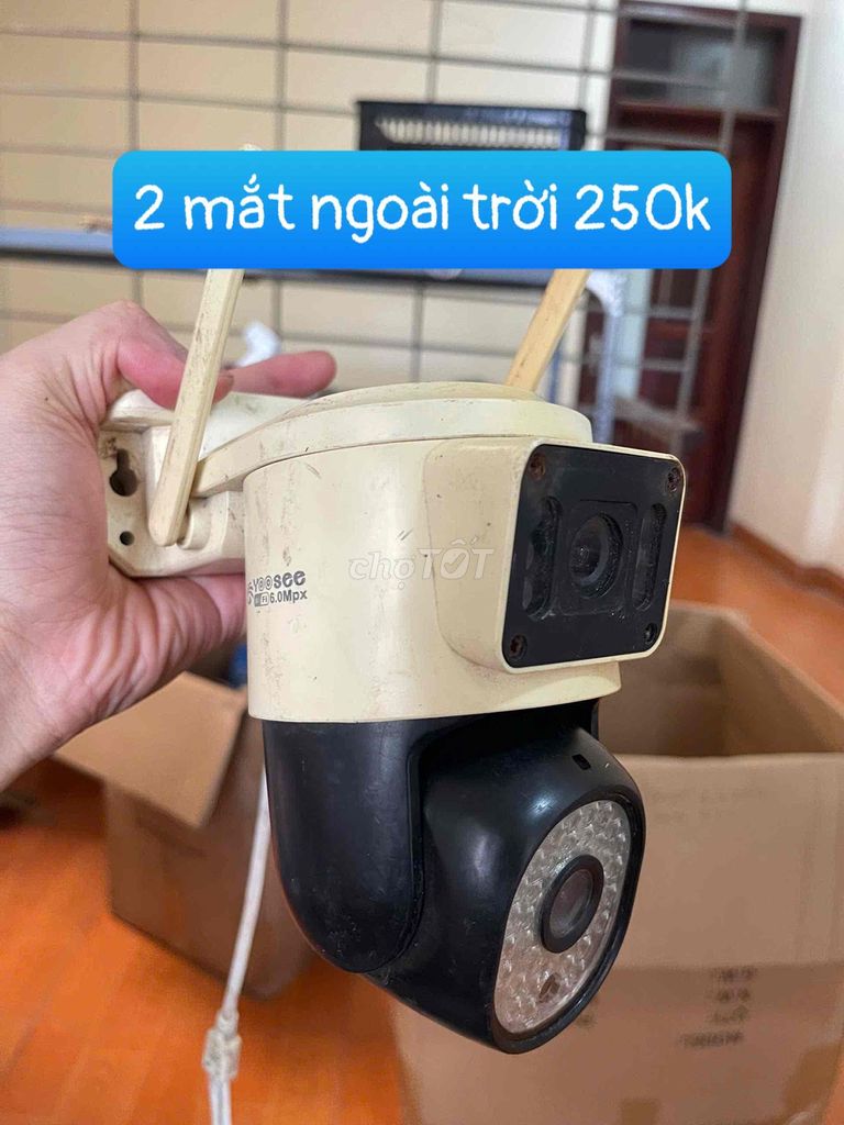 Camera an ninh Yoosee Trắng kem 6.0 Mpx. Mua bán Máy ảnh, Máy quay tại Quận Hà Đông Hà Nội được đăng bởi Nguyễn Minh Khôi hình 1