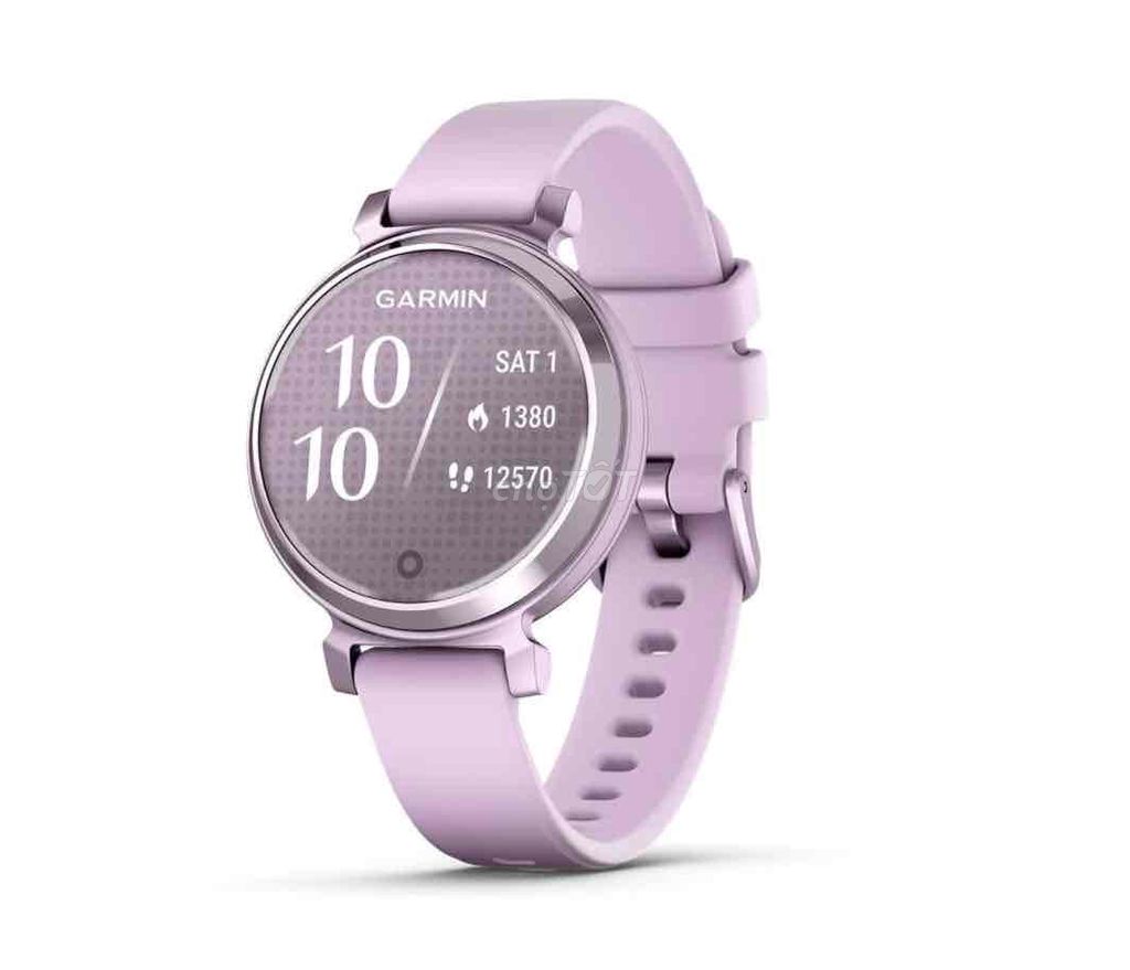 [Mới 100%] Garmin Lily 2 Nữ màu Tím dây silicone. Mua bán Thiết bị đeo thông minh tại Quận Bình Thạnh Tp Hồ Chí Minh được đăng bởi Minh Anh hình 1