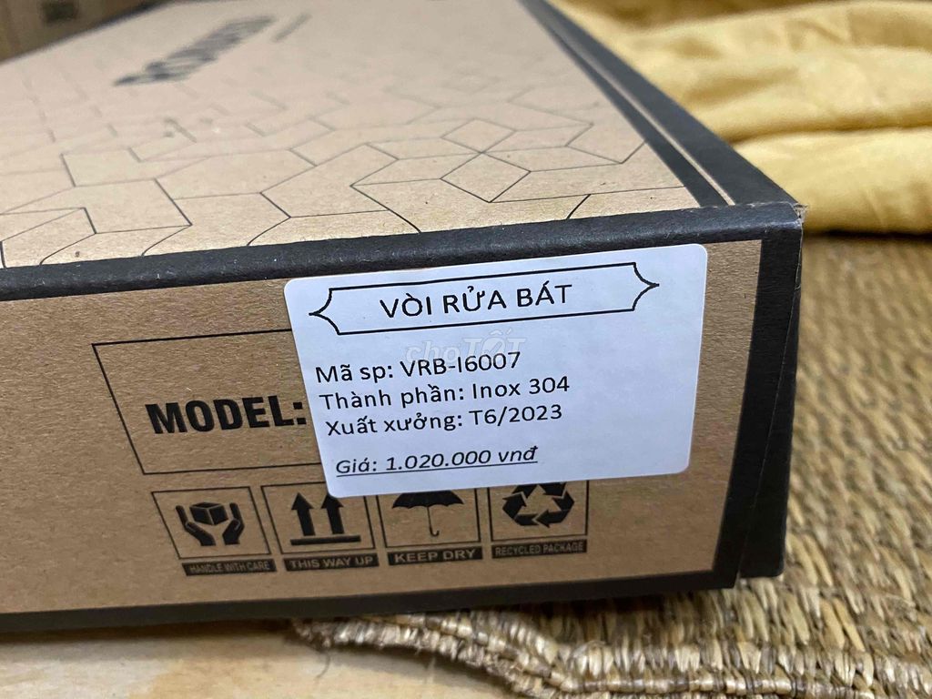 Thanh lý vòi rửa bát thừa công trình mới 100%